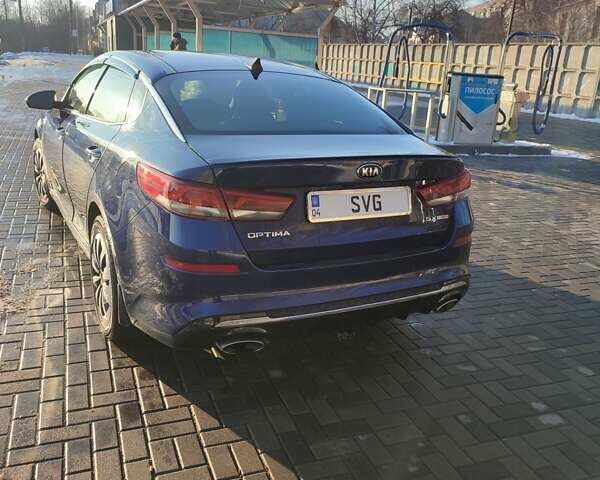 Синий Киа Оптима, объемом двигателя 2 л и пробегом 65 тыс. км за 17100 $, фото 21 на Automoto.ua