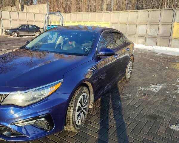 Синий Киа Оптима, объемом двигателя 2 л и пробегом 65 тыс. км за 17100 $, фото 19 на Automoto.ua