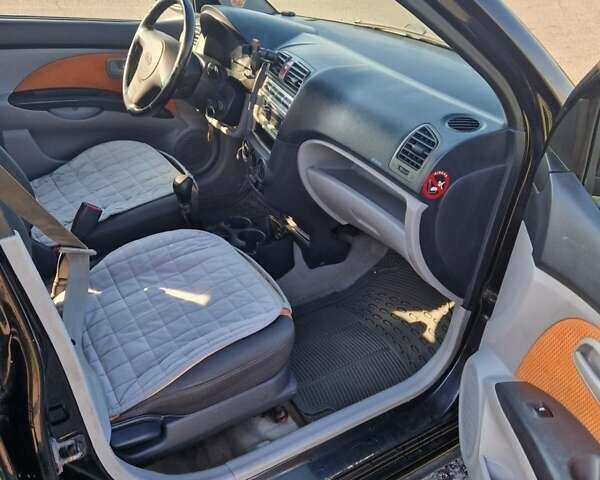 Черный Киа Пиканто, объемом двигателя 1.09 л и пробегом 267 тыс. км за 2500 $, фото 7 на Automoto.ua