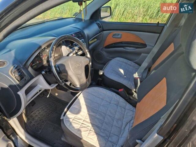 Черный Киа Пиканто, объемом двигателя 1.09 л и пробегом 267 тыс. км за 2500 $, фото 6 на Automoto.ua
