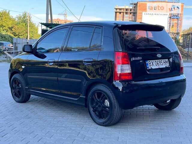 Черный Киа Пиканто, объемом двигателя 1.1 л и пробегом 220 тыс. км за 2900 $, фото 4 на Automoto.ua