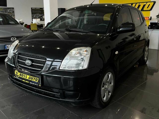 Черный Киа Пиканто, объемом двигателя 1.1 л и пробегом 202 тыс. км за 4500 $, фото 2 на Automoto.ua