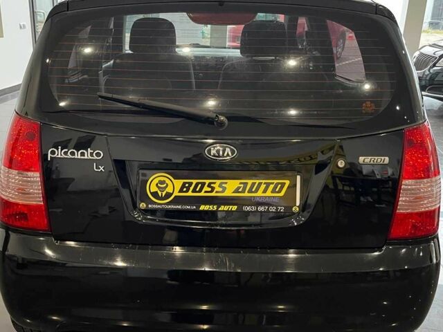 Черный Киа Пиканто, объемом двигателя 1.1 л и пробегом 202 тыс. км за 4500 $, фото 5 на Automoto.ua