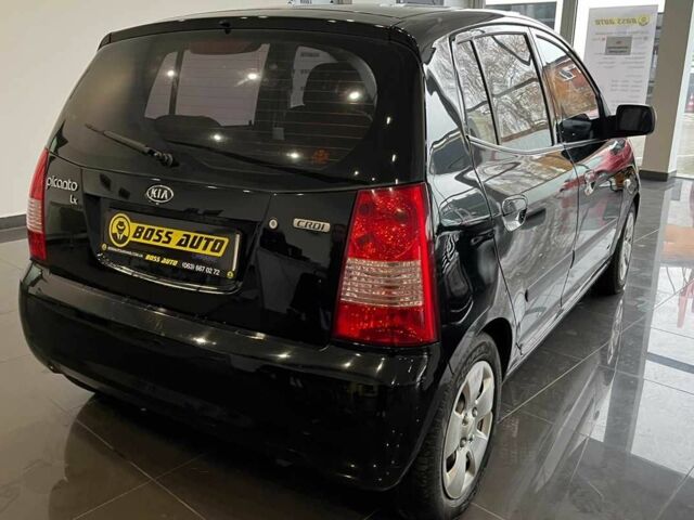 Черный Киа Пиканто, объемом двигателя 1.1 л и пробегом 202 тыс. км за 4500 $, фото 6 на Automoto.ua