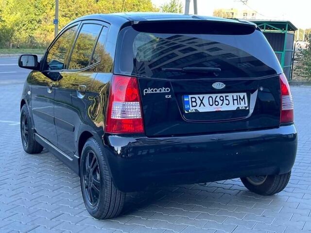 Черный Киа Пиканто, объемом двигателя 1.1 л и пробегом 220 тыс. км за 2900 $, фото 5 на Automoto.ua