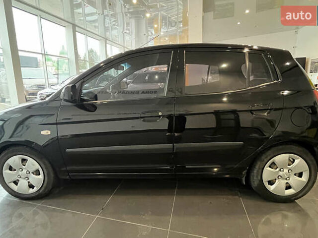Черный Киа Пиканто, объемом двигателя 1.12 л и пробегом 202 тыс. км за 4500 $, фото 3 на Automoto.ua