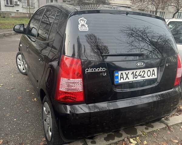 Чорний Кіа Піканто, об'ємом двигуна 1.09 л та пробігом 215 тис. км за 3850 $, фото 9 на Automoto.ua
