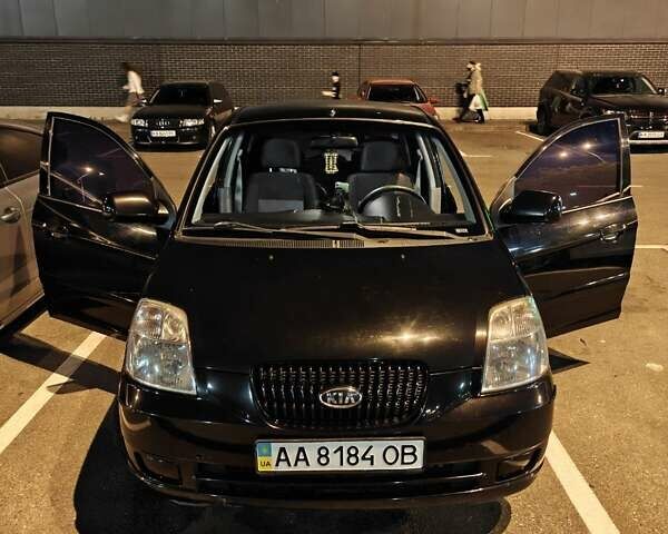Черный Киа Пиканто, объемом двигателя 1.09 л и пробегом 161 тыс. км за 5500 $, фото 9 на Automoto.ua