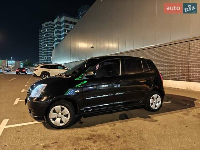 Черный Киа Пиканто, объемом двигателя 1.09 л и пробегом 161 тыс. км за 5500 $, фото 2 на Automoto.ua