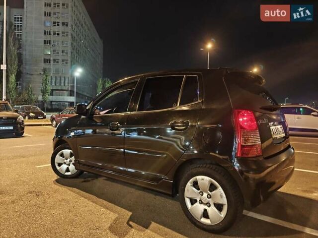 Черный Киа Пиканто, объемом двигателя 1.09 л и пробегом 161 тыс. км за 5500 $, фото 1 на Automoto.ua