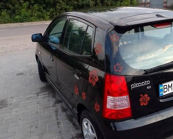 Черный Киа Пиканто, объемом двигателя 1.1 л и пробегом 127 тыс. км за 4700 $, фото 9 на Automoto.ua