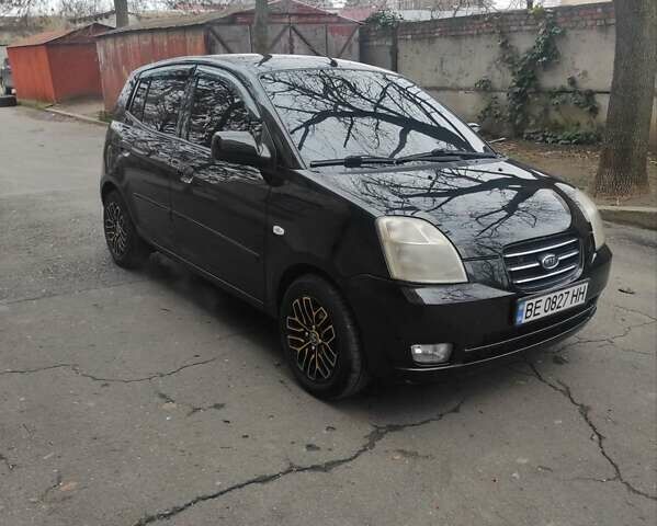 Черный Киа Пиканто, объемом двигателя 1.1 л и пробегом 138 тыс. км за 5099 $, фото 2 на Automoto.ua