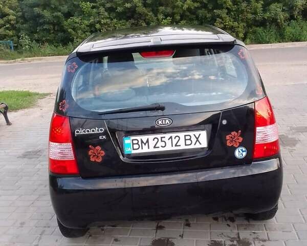 Черный Киа Пиканто, объемом двигателя 1.1 л и пробегом 127 тыс. км за 4700 $, фото 1 на Automoto.ua