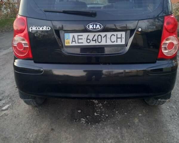 Кіа Піканто 2008 у Дніпро (Дніпропетровську) на Automoto.ua Чорний Кіа Піканто, об'ємом двигуна 1.1 л та пробігом 57 тис. км за 3500 $, фото 3 на Automoto.ua