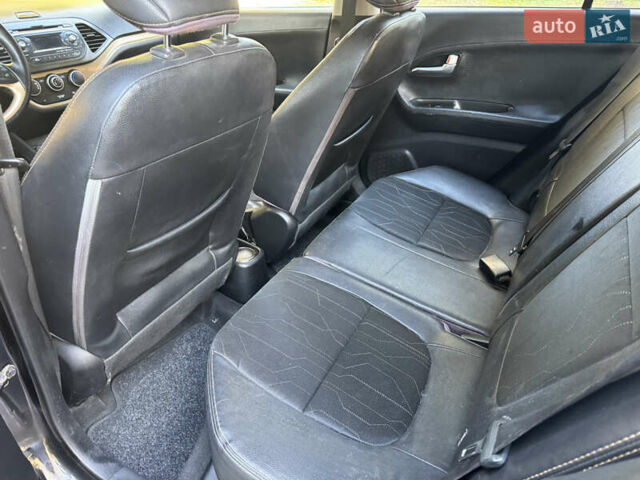 Черный Киа Пиканто, объемом двигателя 1.2 л и пробегом 115 тыс. км за 7300 $, фото 20 на Automoto.ua