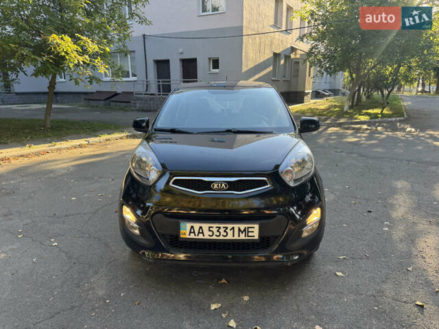 Черный Киа Пиканто, объемом двигателя 1.2 л и пробегом 115 тыс. км за 7300 $, фото 3 на Automoto.ua
