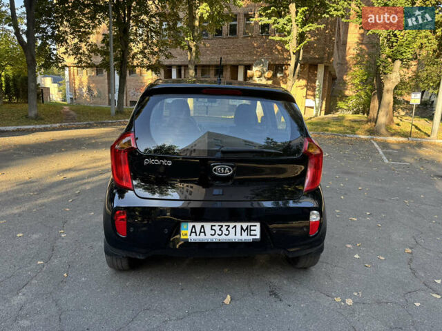 Черный Киа Пиканто, объемом двигателя 1.2 л и пробегом 115 тыс. км за 7300 $, фото 7 на Automoto.ua