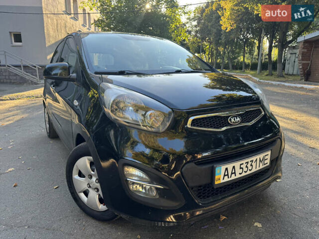 Черный Киа Пиканто, объемом двигателя 1.2 л и пробегом 115 тыс. км за 7300 $, фото 2 на Automoto.ua