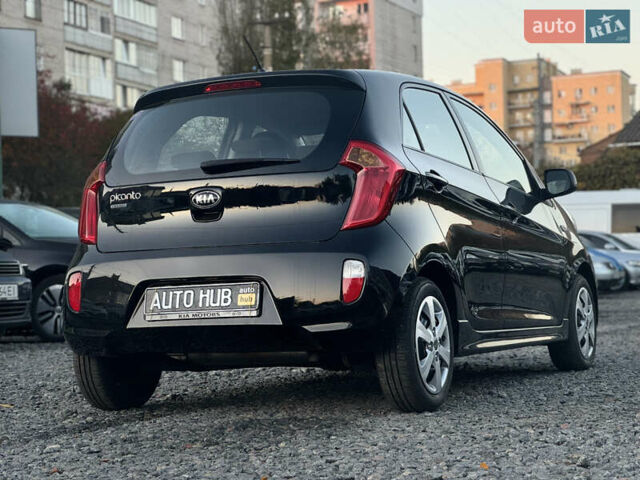 Черный Киа Пиканто, объемом двигателя 1.25 л и пробегом 102 тыс. км за 9500 $, фото 8 на Automoto.ua