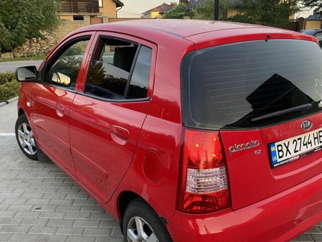 Червоний Кіа Піканто, об'ємом двигуна 1.1 л та пробігом 187 тис. км за 4200 $, фото 4 на Automoto.ua