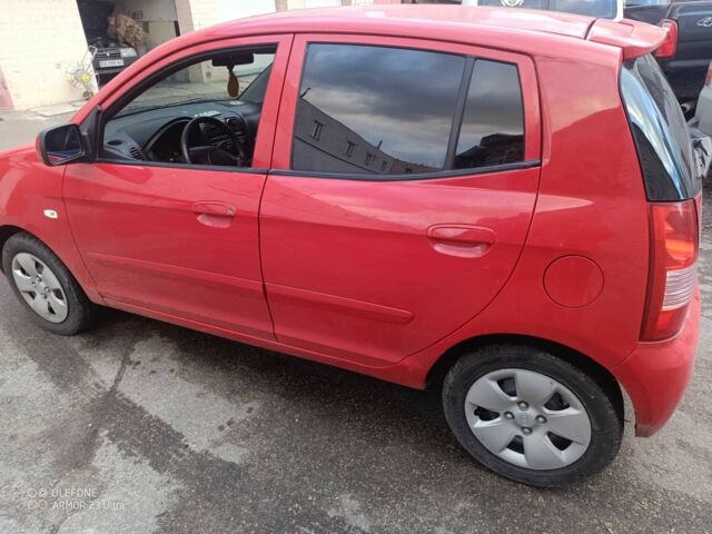 Киа Пиканто 2007 в Киеве на Automoto.ua Красный Киа Пиканто, объемом двигателя 1.1 л и пробегом 189 тыс. км за 3500 $, фото 2 на Automoto.ua