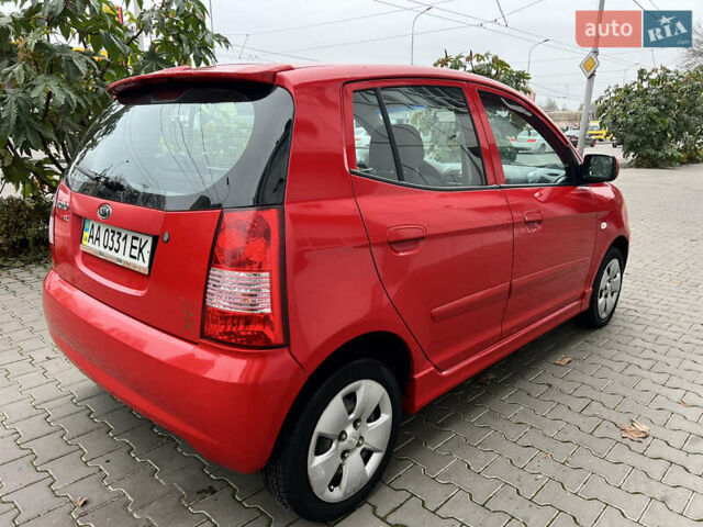 Красный Киа Пиканто, объемом двигателя 1.1 л и пробегом 119 тыс. км за 4999 $, фото 4 на Automoto.ua