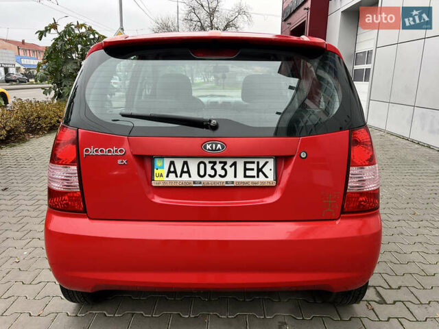 Красный Киа Пиканто, объемом двигателя 1.1 л и пробегом 119 тыс. км за 4999 $, фото 3 на Automoto.ua