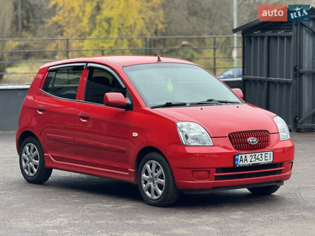 Красный Киа Пиканто, объемом двигателя 1.09 л и пробегом 173 тыс. км за 4650 $, фото 1 на Automoto.ua