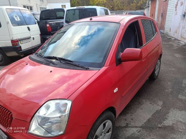 Киа Пиканто 2007 в Киеве на Automoto.ua Красный Киа Пиканто, объемом двигателя 1.1 л и пробегом 189 тыс. км за 3500 $, фото 1 на Automoto.ua