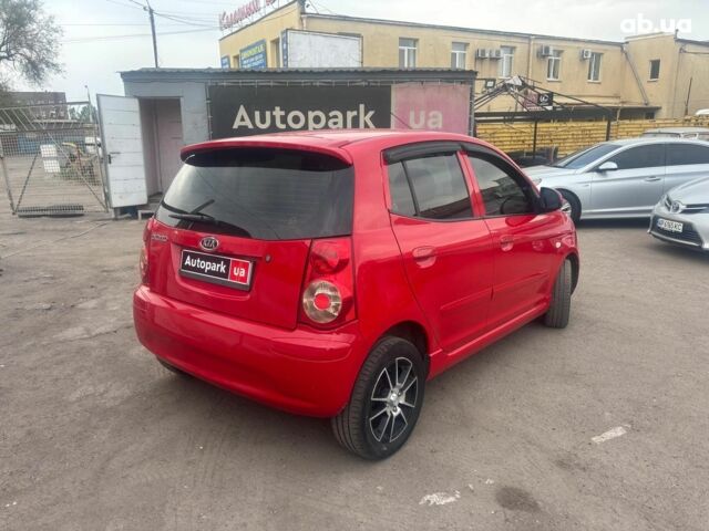 Червоний Кіа Піканто, об'ємом двигуна 1.1 л та пробігом 135 тис. км за 6390 $, фото 4 на Automoto.ua