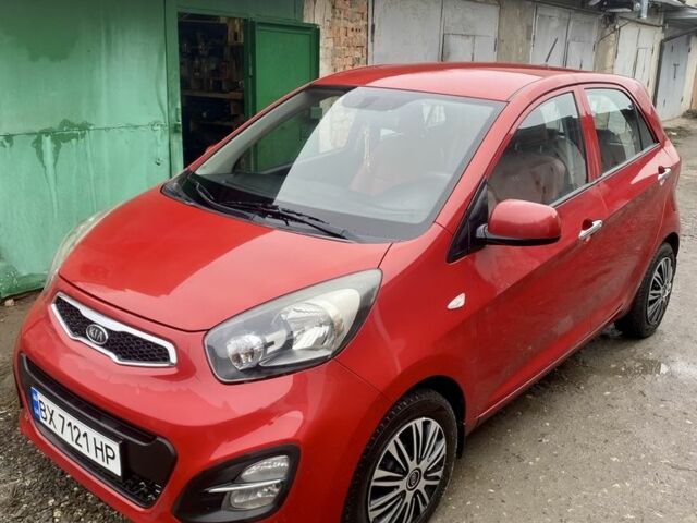 Красный Киа Пиканто, объемом двигателя 1.2 л и пробегом 70 тыс. км за 8100 $, фото 1 на Automoto.ua