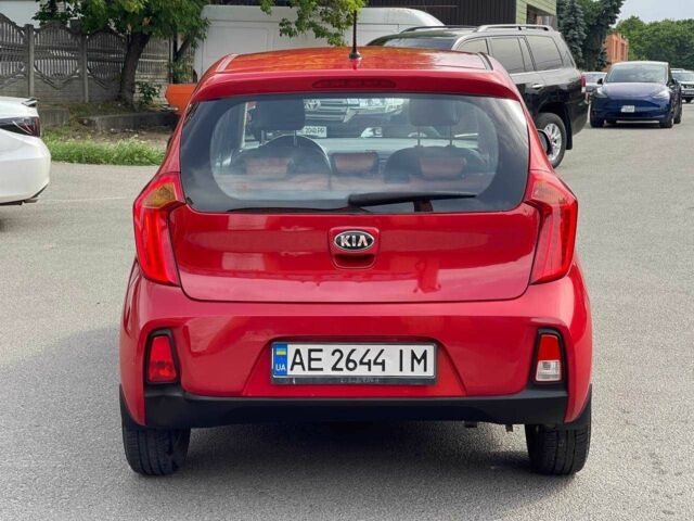 Киа Пиканто 2016 в Днепре (Днепропетровске) на Automoto.ua Красный Киа Пиканто, объемом двигателя 1.2 л и пробегом 89 тыс. км за 11000 $, фото 5 на Automoto.ua