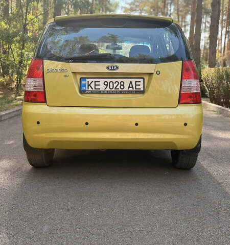 Желтый Киа Пиканто, объемом двигателя 1.09 л и пробегом 153 тыс. км за 4800 $, фото 1 на Automoto.ua
