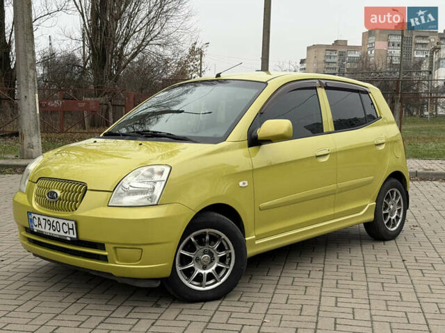 Желтый Киа Пиканто, объемом двигателя 1.1 л и пробегом 134 тыс. км за 5450 $, фото 1 на Automoto.ua