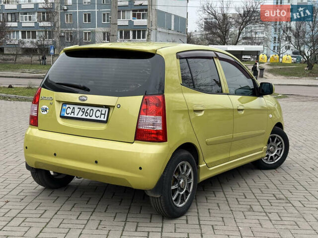 Желтый Киа Пиканто, объемом двигателя 1.1 л и пробегом 134 тыс. км за 5450 $, фото 5 на Automoto.ua