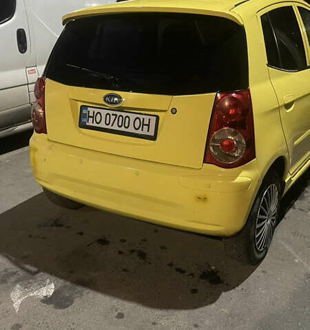 Желтый Киа Пиканто, объемом двигателя 1.09 л и пробегом 190 тыс. км за 4800 $, фото 8 на Automoto.ua