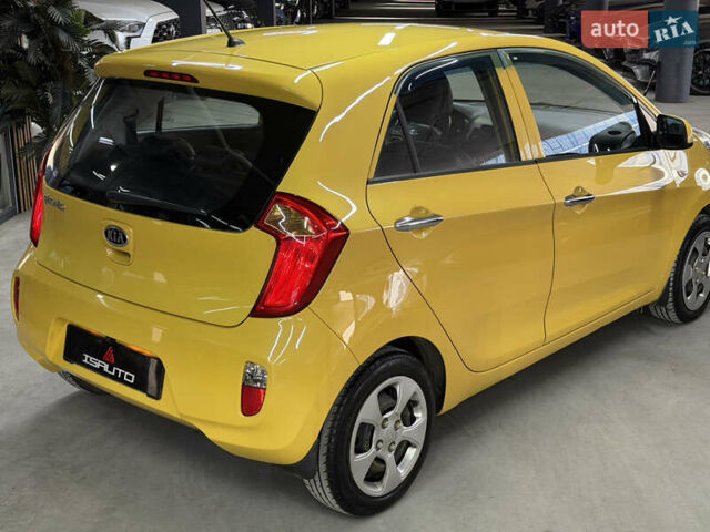 Желтый Киа Пиканто, объемом двигателя 1.25 л и пробегом 127 тыс. км за 7500 $, фото 15 на Automoto.ua