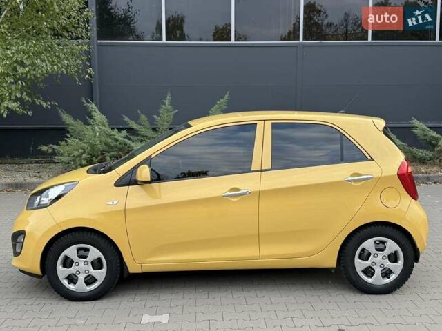 Желтый Киа Пиканто, объемом двигателя 1.25 л и пробегом 75 тыс. км за 9700 $, фото 7 на Automoto.ua