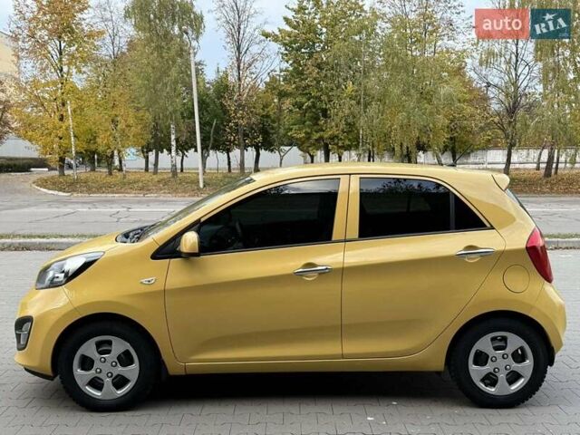 Желтый Киа Пиканто, объемом двигателя 1.25 л и пробегом 75 тыс. км за 9700 $, фото 11 на Automoto.ua