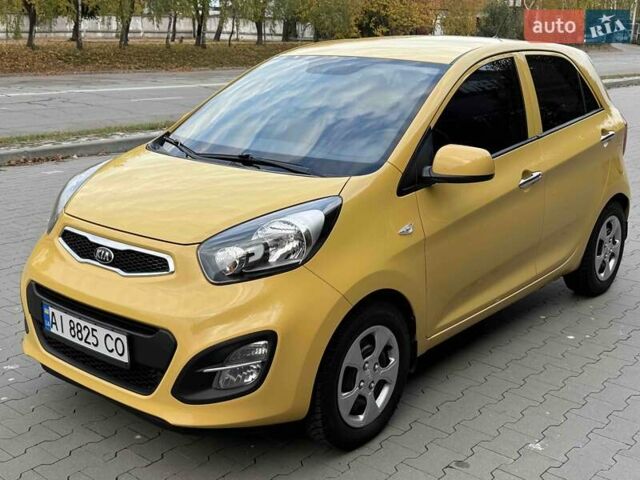 Желтый Киа Пиканто, объемом двигателя 1.25 л и пробегом 75 тыс. км за 9700 $, фото 9 на Automoto.ua