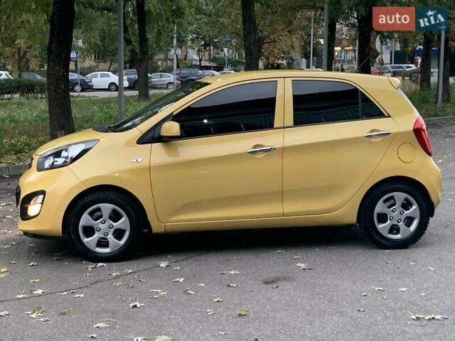 Желтый Киа Пиканто, объемом двигателя 1.25 л и пробегом 75 тыс. км за 9700 $, фото 27 на Automoto.ua
