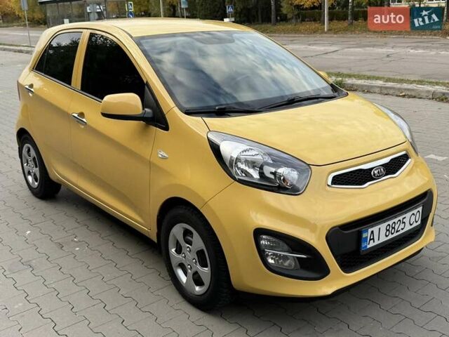 Желтый Киа Пиканто, объемом двигателя 1.25 л и пробегом 75 тыс. км за 9700 $, фото 10 на Automoto.ua