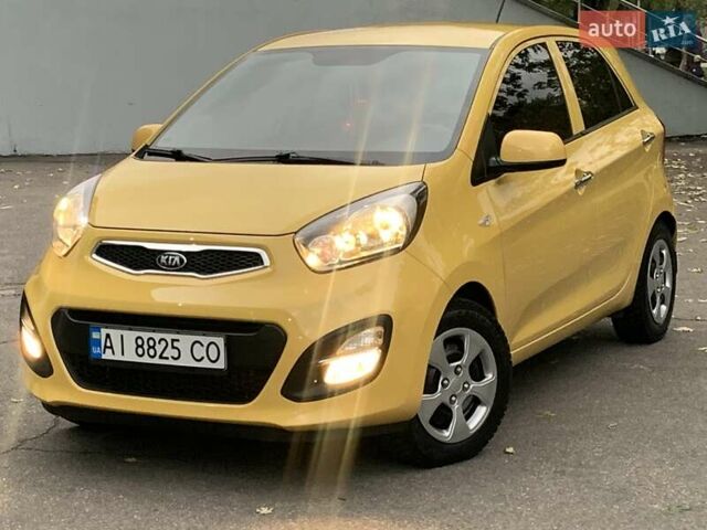 Желтый Киа Пиканто, объемом двигателя 1.25 л и пробегом 75 тыс. км за 9700 $, фото 23 на Automoto.ua