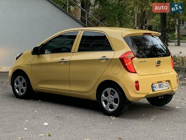 Желтый Киа Пиканто, объемом двигателя 1.25 л и пробегом 75 тыс. км за 9700 $, фото 28 на Automoto.ua