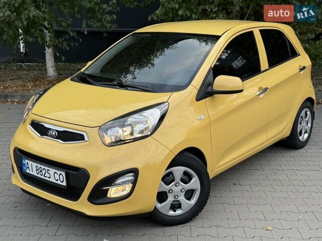 Желтый Киа Пиканто, объемом двигателя 1.25 л и пробегом 75 тыс. км за 9700 $, фото 14 на Automoto.ua