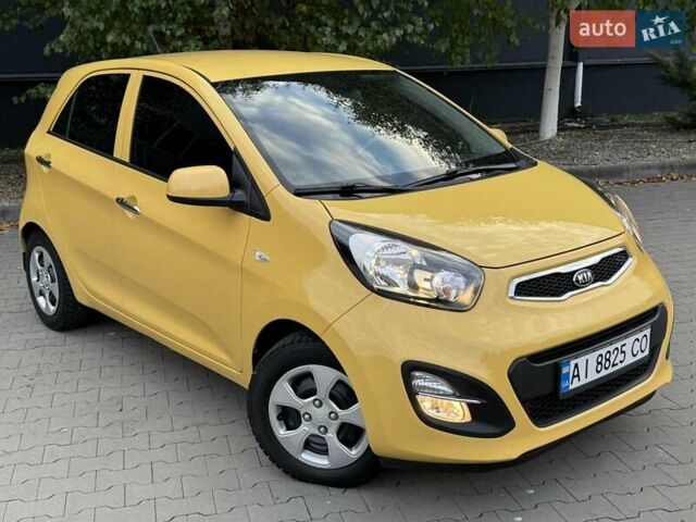 Желтый Киа Пиканто, объемом двигателя 1.25 л и пробегом 75 тыс. км за 9700 $, фото 13 на Automoto.ua