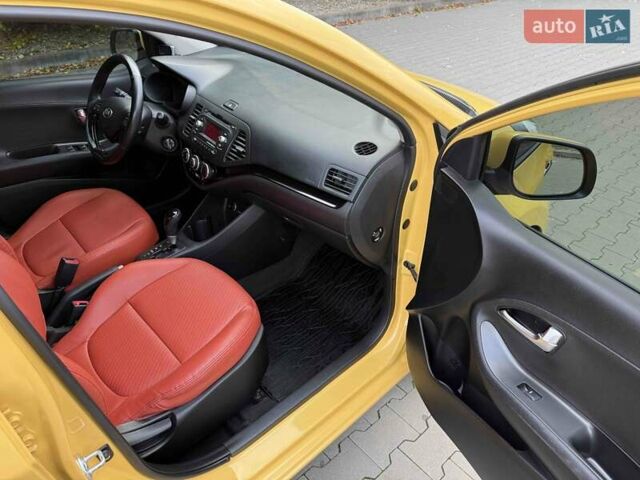Желтый Киа Пиканто, объемом двигателя 1.25 л и пробегом 75 тыс. км за 9700 $, фото 45 на Automoto.ua