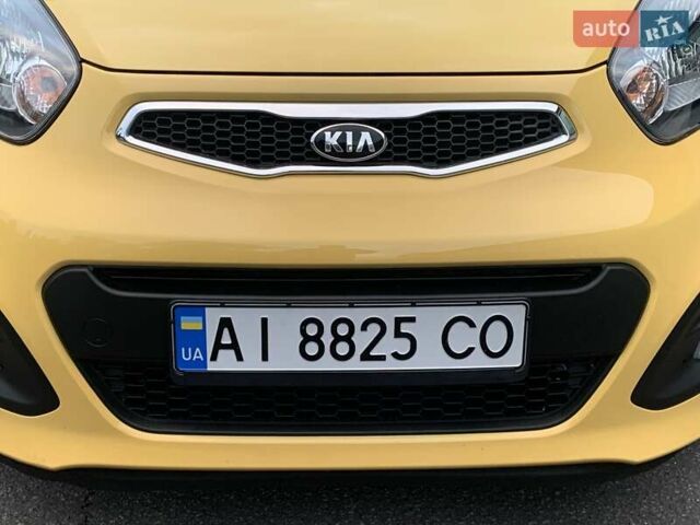 Желтый Киа Пиканто, объемом двигателя 1.25 л и пробегом 75 тыс. км за 9700 $, фото 16 на Automoto.ua