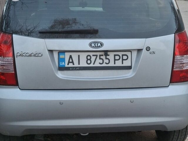 Серый Киа Пиканто, объемом двигателя 1.1 л и пробегом 92 тыс. км за 4800 $, фото 2 на Automoto.ua