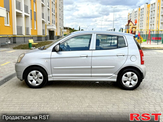 Серый Киа Пиканто, объемом двигателя 1.1 л и пробегом 127 тыс. км за 4700 $, фото 3 на Automoto.ua